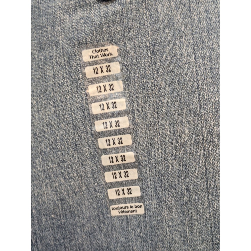 Denver Hayes Jeans Women's 12x32 Blue Straight Leg Classic Denim Canada - Picture 9 of 14